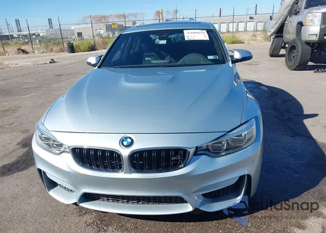 2015 BMW M3 из США, поврежденный, VIN WBS3C9C5XFP803987